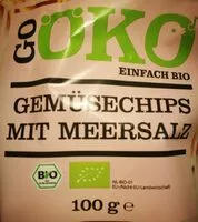 Sokerin määrä sisällä Gemüsechips mit Meersalz