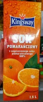 Jumlah gula yang masuk Kingsway Sok Pomarańczowy