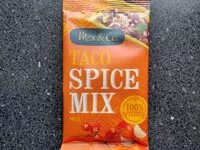 Jumlah gula yang masuk Taco spice mix