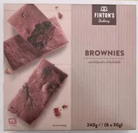 Zuckermenge drin Finton's Bakery Brownies