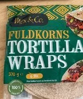 Jumlah gula yang masuk Tortilla wrap
