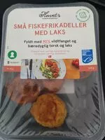 含糖量 Små fiskefrikadeller med laks