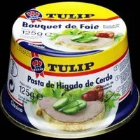Amount of sugar in Bouquet Foie 125G Tulip