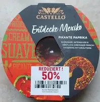 Zuckermenge drin Frischkäsering Pikante Paprika