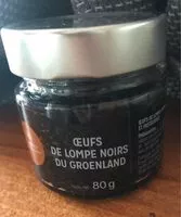 Quantité de sucre dans Œufs de Lompe du Groenland