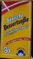 चीनी की मात्रा Dänische Dessertsoße mit Vanillegeschmack