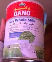 Amount of sugar in Dry whole milk