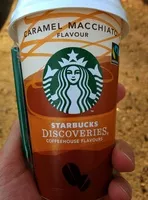 中的糖分和营养成分 Starbucks discoveries