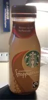 Suhkru kogus sees Frappuccino