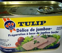 Sucre et nutriments contenus dans Tulip