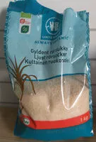 Quantité de sucre dans Gyldent rørsukker