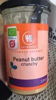 Quantité de sucre dans Peanut butter crunchy