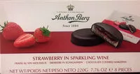 入っている砂糖の量 Anthon Berg Erdbeere In Champagner 8er