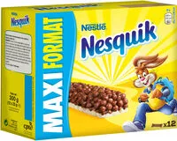 Sokerin määrä sisällä NESQUIK Barres de Céréales 12x25g