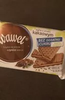 Quantité de sucre dans Wafle o smaku kakaowym bez cukru