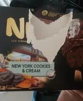 चीनी की मात्रा New york cookies & cream