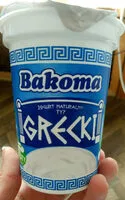 चीनी की मात्रा Bakoma jogurt naturalny typ grecki