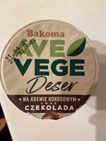चीनी की मात्रा Bakoma Ave Vege czekolada