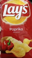 Suhkru kogus sees Chipsy ziemniaczane o smaku papryki.
