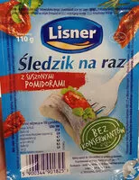 Quantité de sucre dans Marynowane, krojone filety bez skóry ze śledzia atlantyciego z suszonymi pomidorami w oleju.