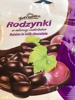 Suhkru kogus sees Rodzynki w czekoladzie