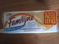 含糖量 Familijne wafle śmietankowe