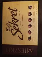 Sucre et nutriments contenus dans Mieszko pralines