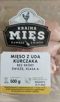 Amount of sugar in Mięso z uda kurczka