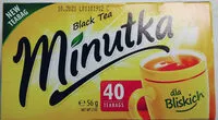 Сахар и питательные вещества в Minutka