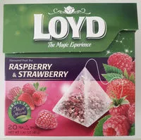 Suhkru kogus sees Loyd Raspberry & Strawberry