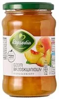 Jumlah gula yang masuk Dżem brzoskwiniowy