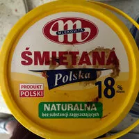 入っている砂糖の量 Śmietana polska