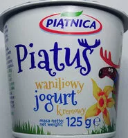 Sokerin määrä sisällä Piątuś waniliowy
