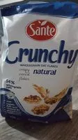 Suhkru kogus sees Crunchy Sante Naturalne