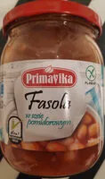 चीनी की मात्रा Fasola w sosie pomidorowym