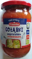 चीनी की मात्रा Gołąbki wegetariańskie z ryżem i pieczarkami w sosie pomidorowym (45%)