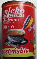 İçindeki şeker miktarı Mleko zagęszczone słodzone