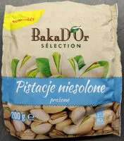 含糖量 Pistacje niesolone prażone