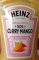Количество сахара в Sos curry mango