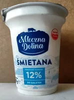 入っている砂糖の量 śmietana 12% do sałatek