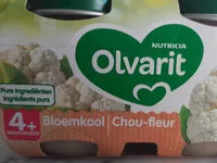 Sucre et nutriments contenus dans Nutricia olvarit