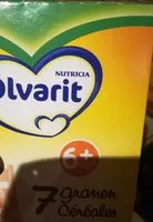 Sucre et nutriments contenus dans Olvarit