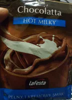 चीनी की मात्रा Napój instant o smaku czekolady mlecznej. DecoMorreno Chocollata Hot Milky