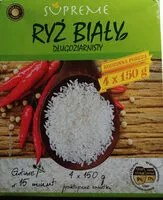 Amount of sugar in Ryż biały