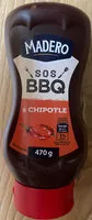 Amount of sugar in Sos BBQ z chipotle