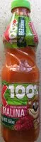 Suhkru kogus sees Apple carrot raspberry juice