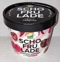 İçindeki şeker miktarı Himbeeren in Milchschokolade