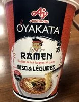 Quantité de sucre dans Ramen miso légume