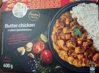 Zuckermenge drin Butter chicken z ryżem jaśminowym