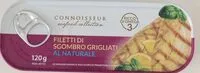 Sokerin määrä sisällä Filetti di sgombro al naturale